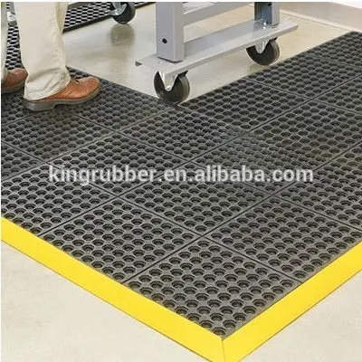 блокировки безопасности коврик с желтой рамкой