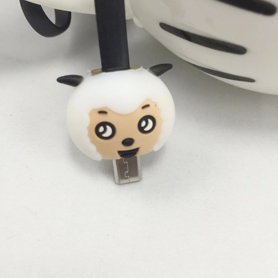 Оптовая Красочный Светодиодные Micro USB Кабель для Смартфона с Высоким Качеством