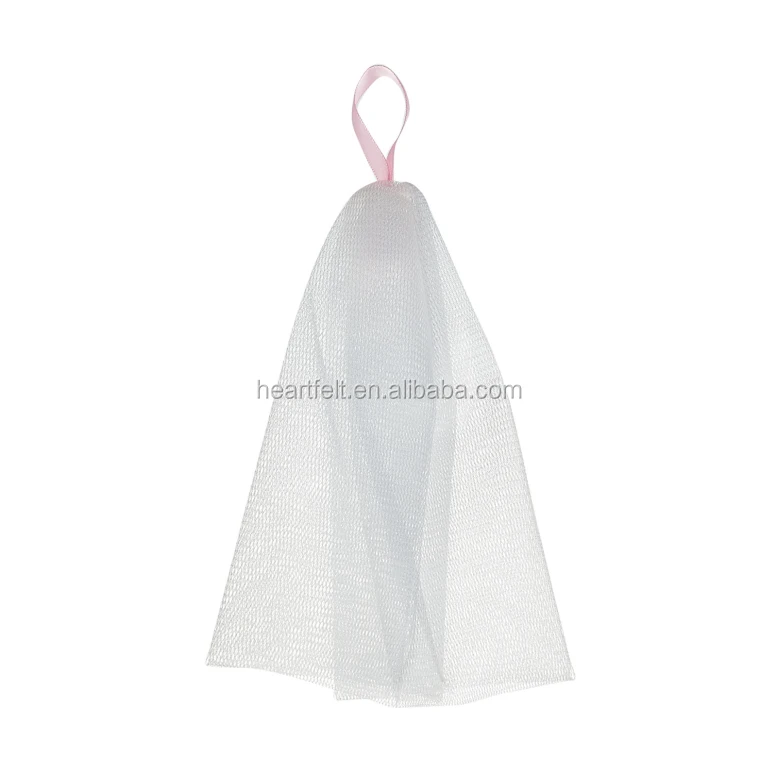 Foam net facial cleanser PE net for facial cleansing& Body soap net A07