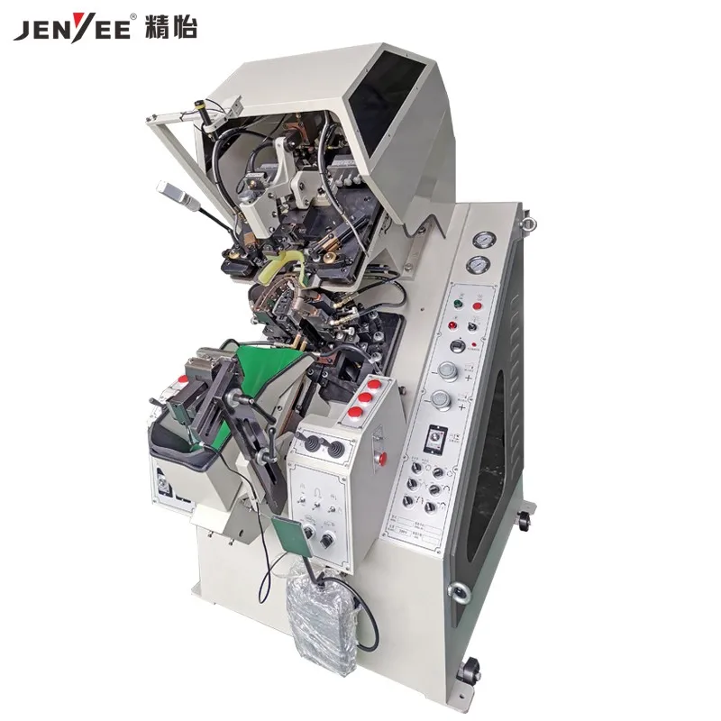 
JY-868B Computer control automatic Shoe Toe Lasting Press Making Machine 7 pincer toe lasting machine 