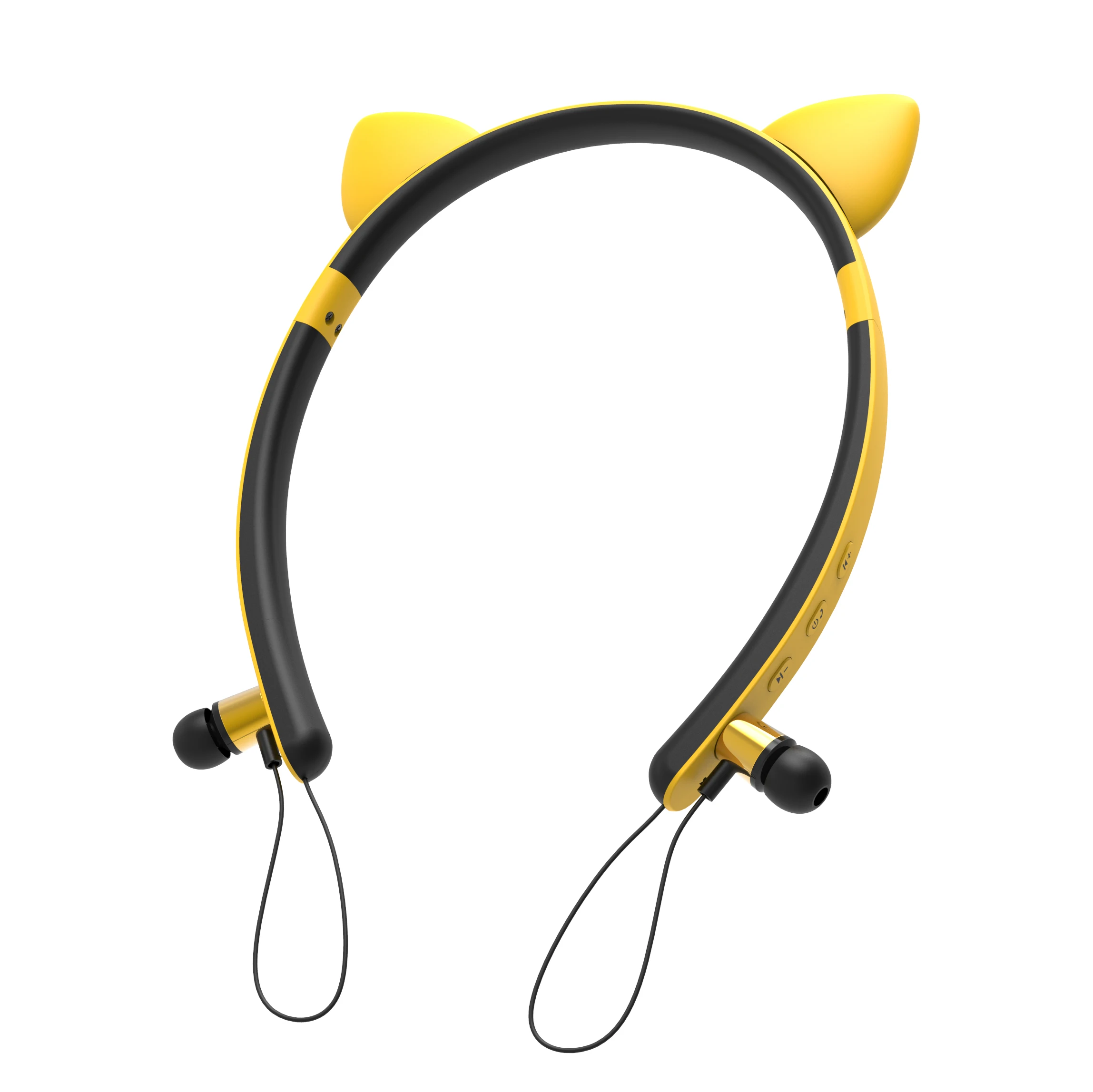 Zhong Wang 2019 New items headphone cat/deer/devil/rabbit ear shape wireless earphone for Amazon Promotion