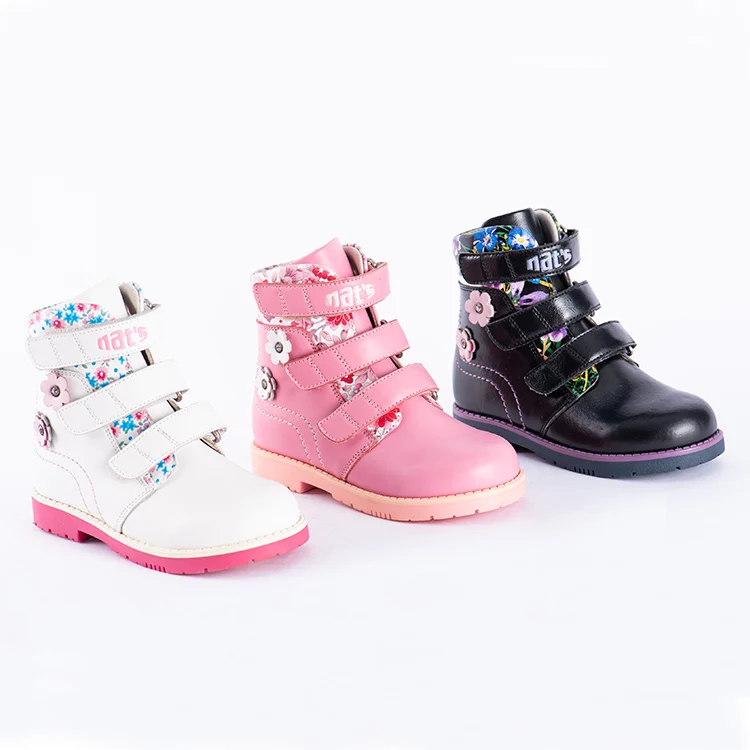Lovely autumn winter comfortable  orthopedic shoes for kids