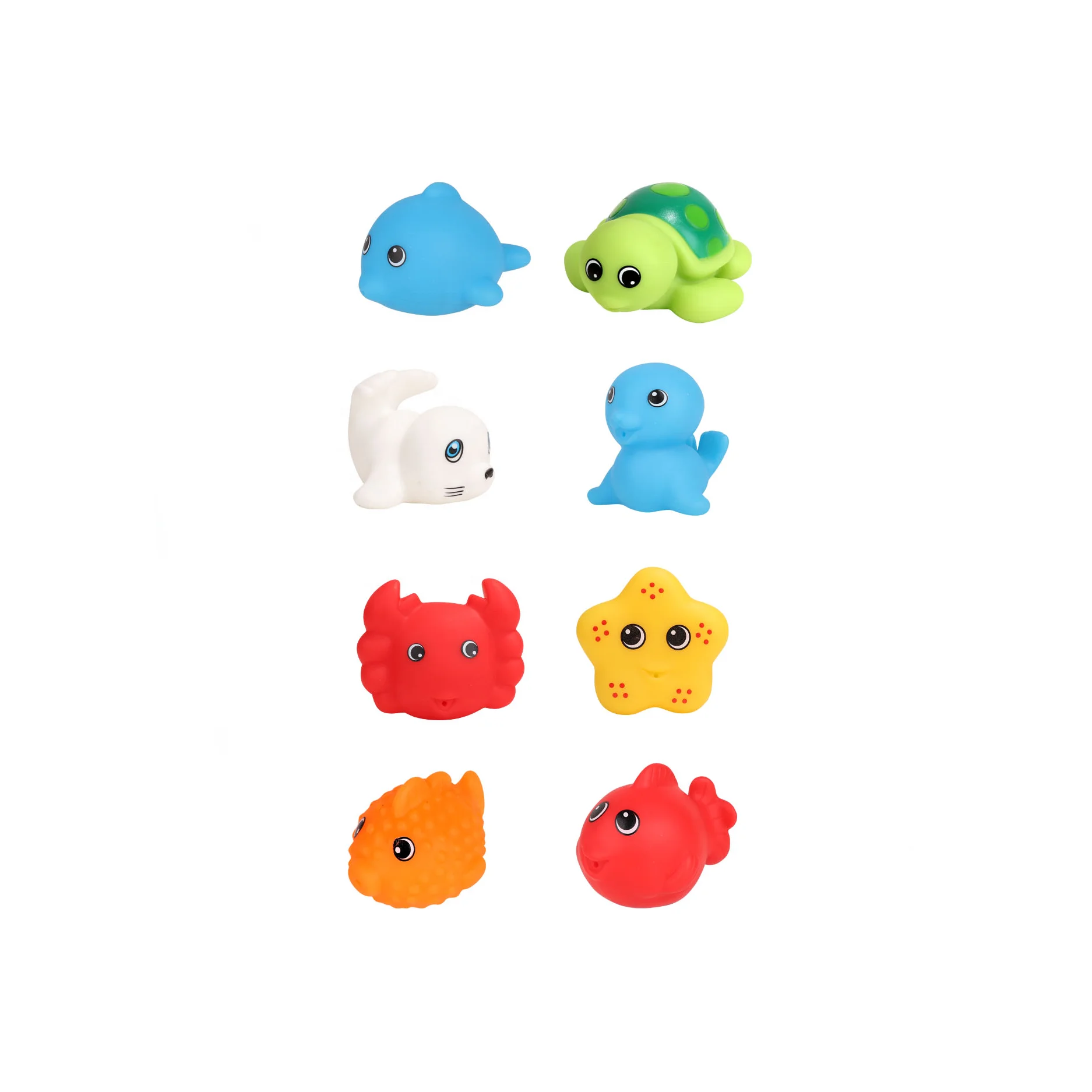 star,turtle,dolphin,whale,sea lion, crab,goldfish, thornback Summer baby bath toys/shower time play toy rubber chicle bath toy