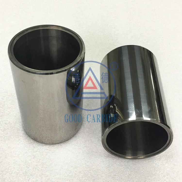 carbide bushing sleeve for electrical submersible oil pumps