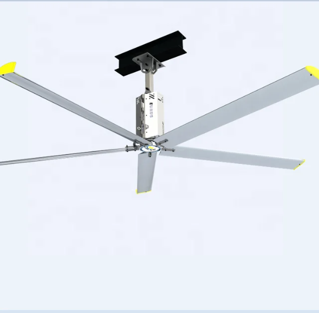 
Kale 24ft high volume low speed industrial use ventilation ceiling fan 