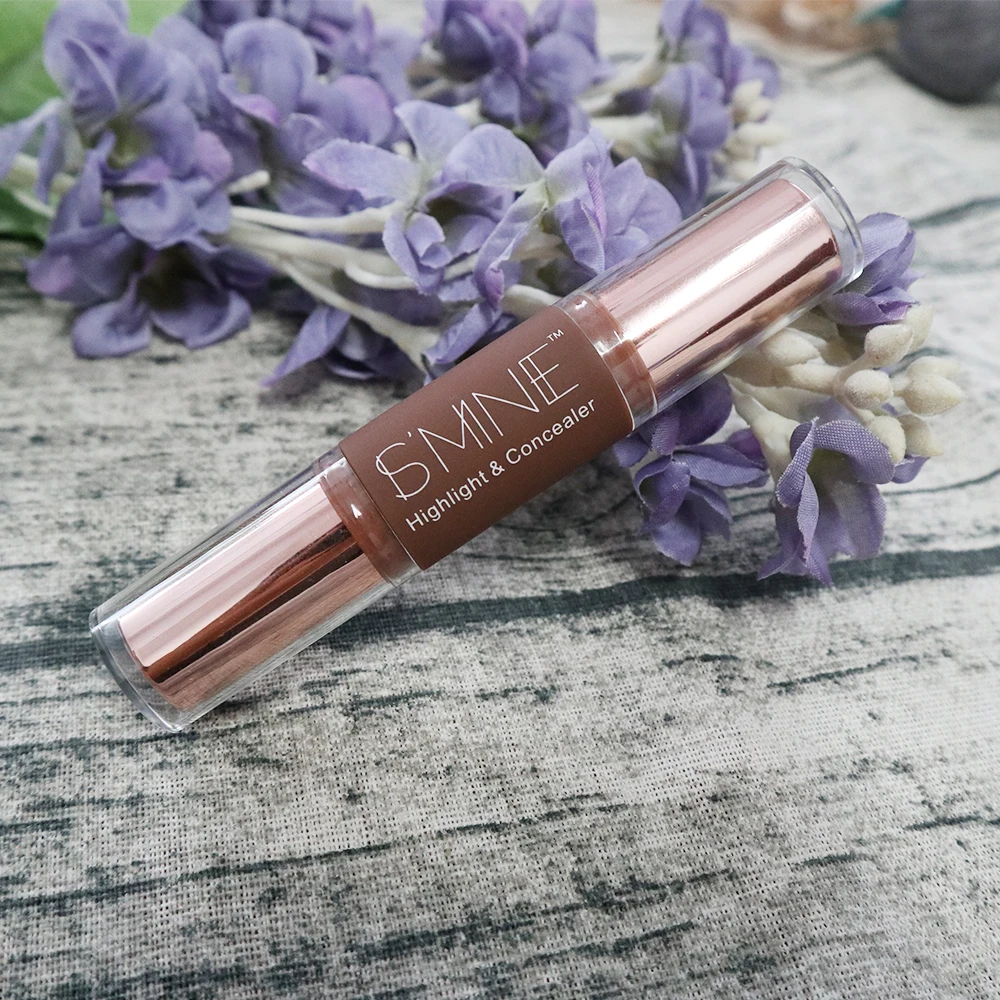 Double-Head Make up Concealer Contouring Face Highlighters Sticks Highlighter Three-Dimensional Face Brightening Pen