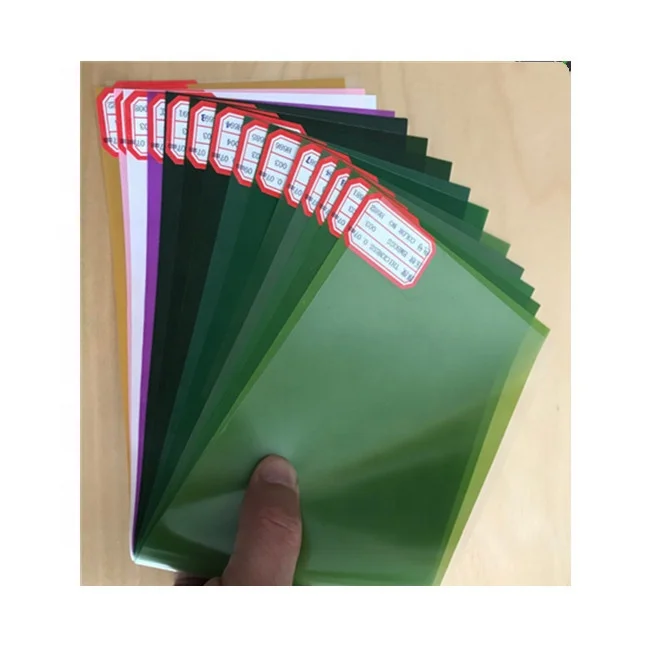 High quality PVC plastic film for making Christmas tree leaves