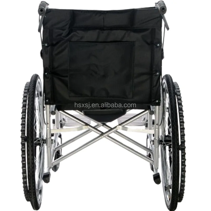 Cheap manual folding cerebral palsy wheelchair brake