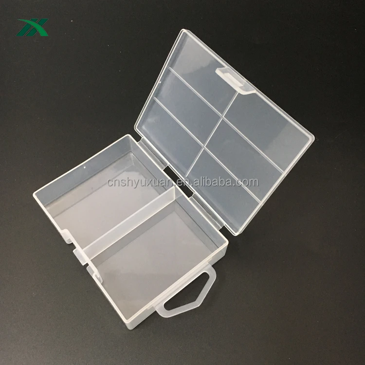 Wholesale transparent plastic battery box packaging box electronic accessories