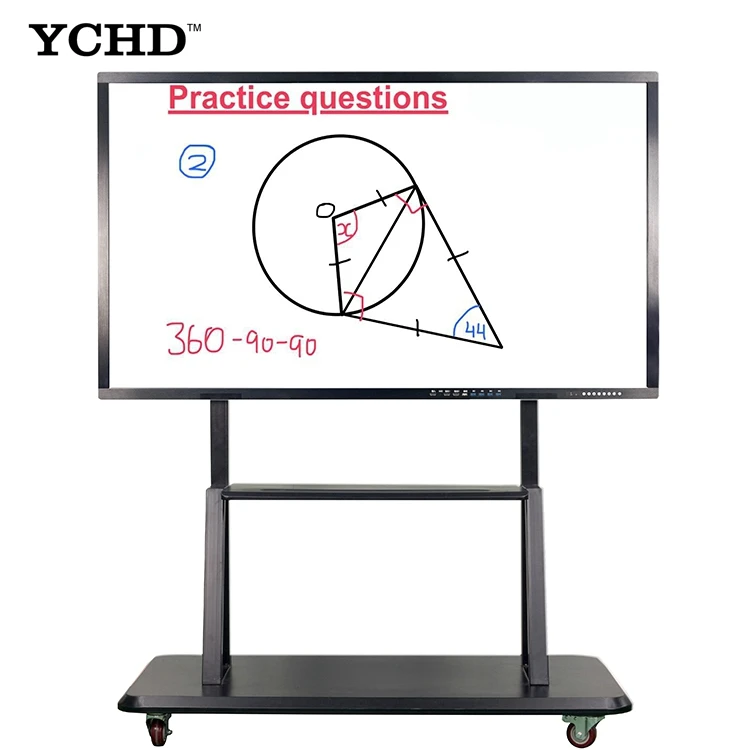 50 дюймов электронное взаимодействующее whiteboard умной цифровое табло классной комнаты электронные smart board