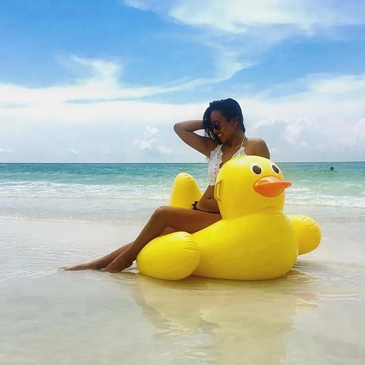 Inflatable duck pool floats swimming pool float