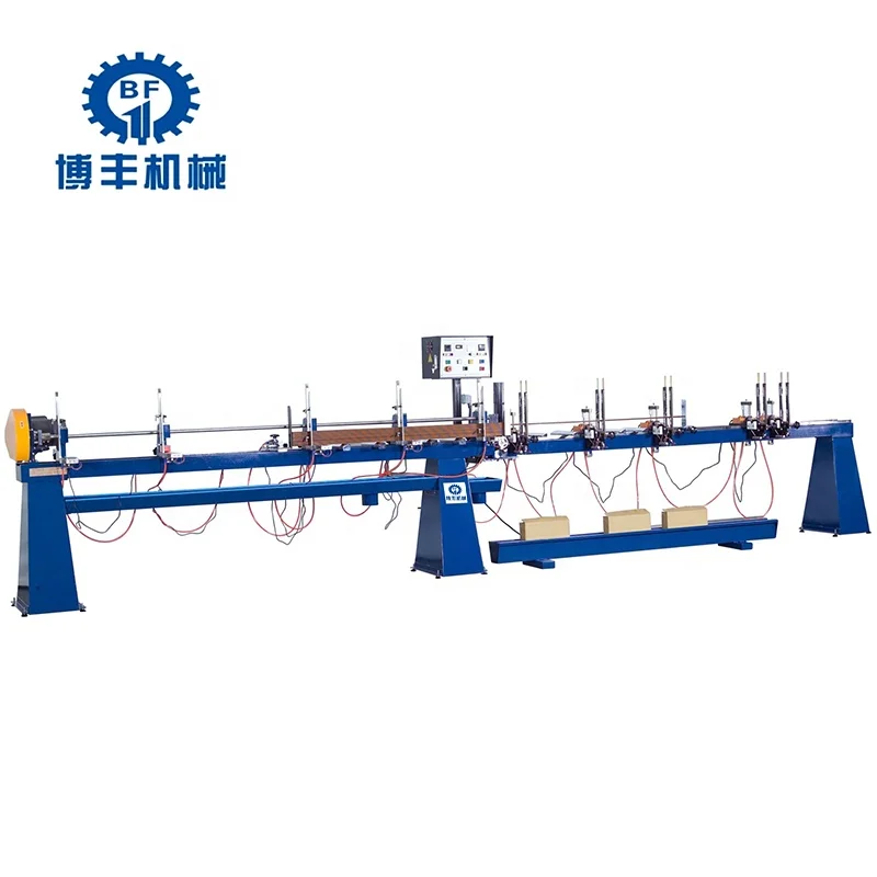 Wooden venetian blinds Fully-automatic punching and threading  machine FDY-308-1