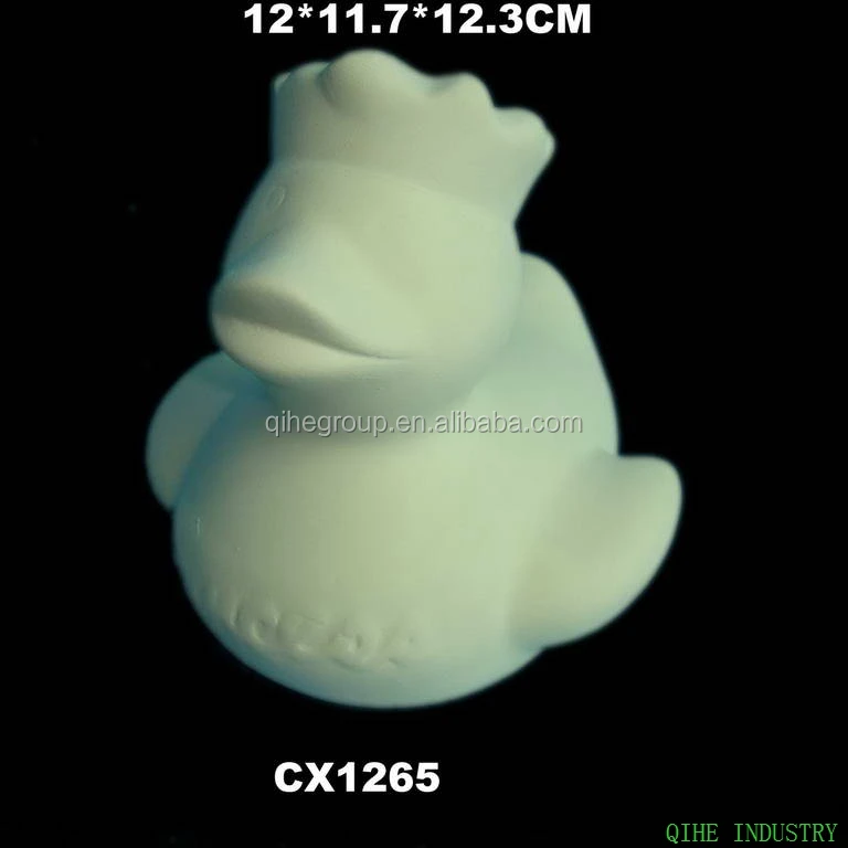 Unpainted Miniature Ceramic Reindeer Figurines White Ceramic Bisque