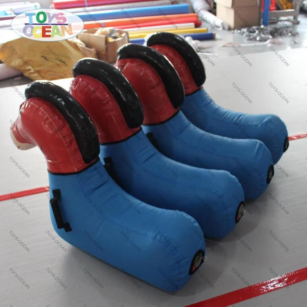 Надувная лодка с рисунком «Пони» для гоночных пони прыжков для верховой езды игры для детей и взрослых