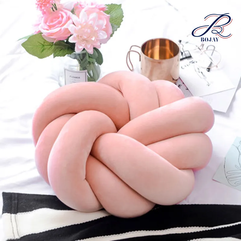 Chunky Knot Pillow Knot Cushion Decorative Pillow Bolster Pillow Crib Bedding Cushions Home Decor Baby Sheets Baby Shower Gift