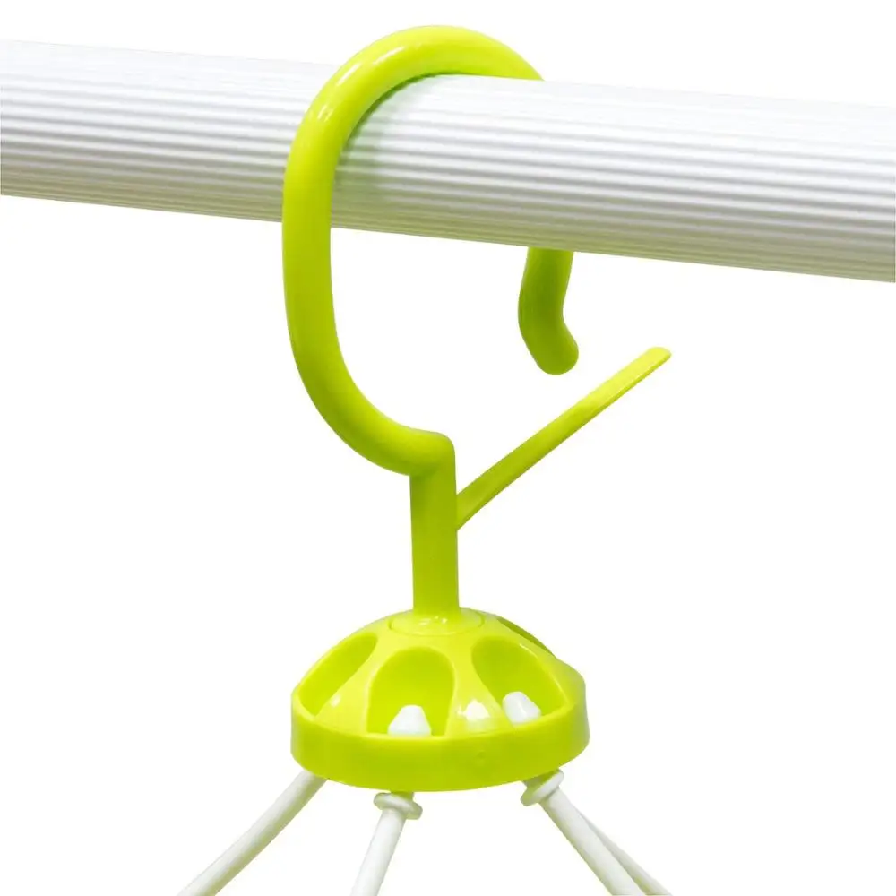 Clip and Drip Clothes Drying Hanger