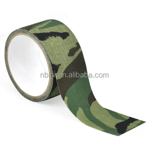 Waterproof Roll Camo Adhesive Tape Carp Fishing Outdoors 50mm Width Single-Sided Matte Camouflage Masking Adhesion Offered