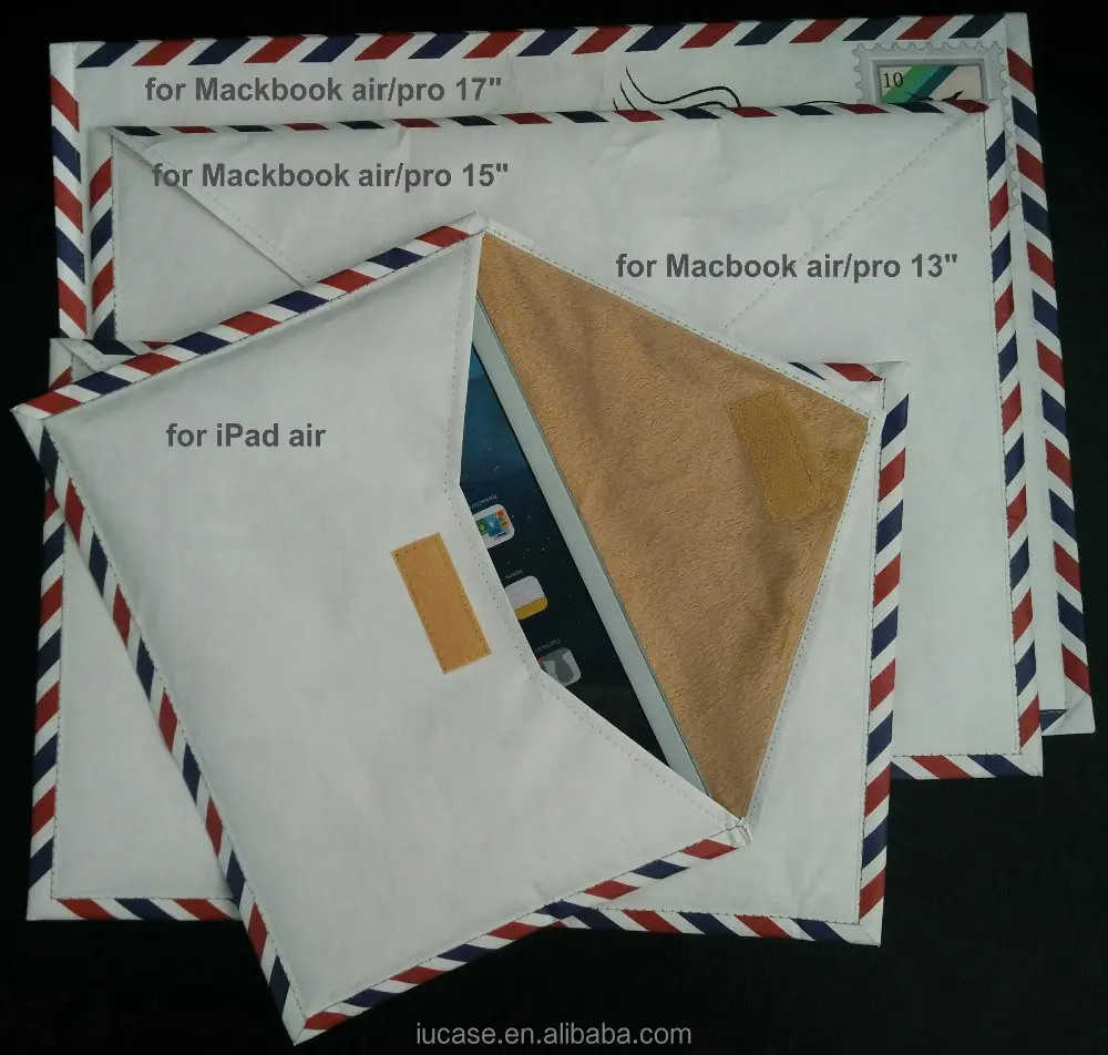 2024 Custom Waterproof Recycled Dupont Tyvek Paper Mighty Wallet With Coin Pocket Red And Blue Strip Paper Window Package Pocket