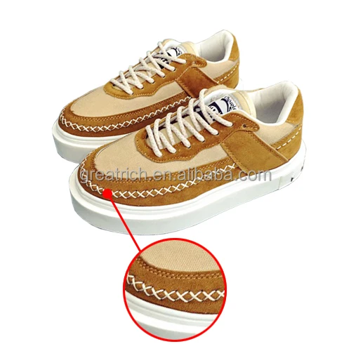 GR-81 кожаного верха обуви техника Double Needle уровень узор швейная машина