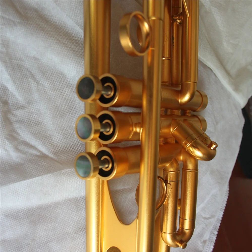 
Professional Grade dotted gold Super Heavy trim trumpet 