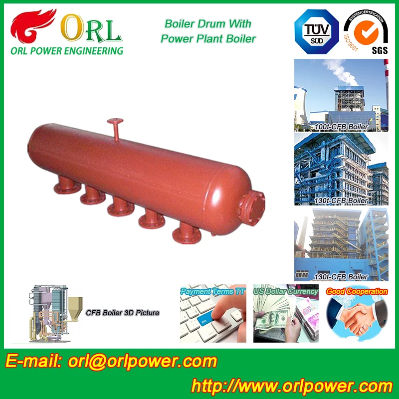 Power Plant Boiler CFB Anti Shock Coal Boiler ENT Power Supply Certificate ISO9001 Manufacturer