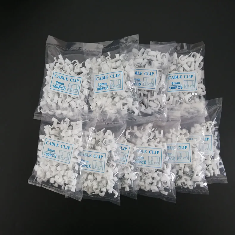 Widely Used Africa market Fashion PE PP  Cable Clips