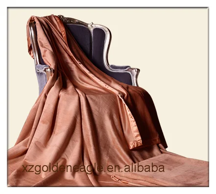 Comfortable Silk Blanket of Chinese Factory silk fleece blanket