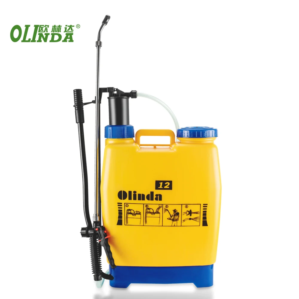 China factory agriculture home use garden knapsack plastic hand operated 12 16 20L manual weed sprayer