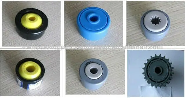 JS Small plastic wheel, Portable PP wheel, Skate wheel rail accessory