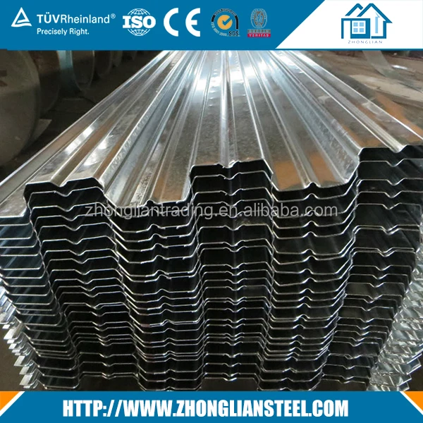 Galvanized Corrugated Metal Steel Floor Decking Composite Metal Decks