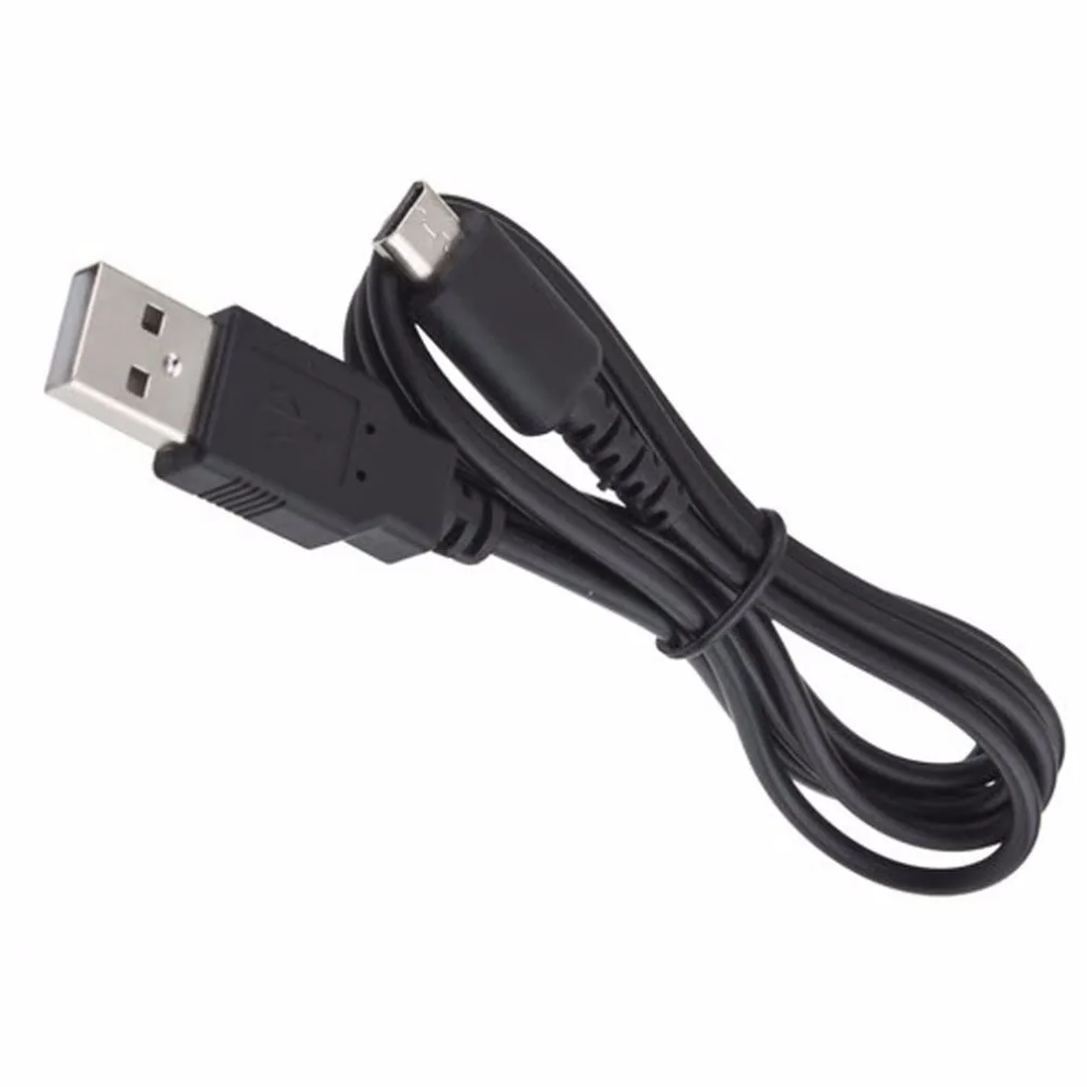 FREE SHIPPING Black USB Charging Cable Cord Lead For NDSL Power Charger Cable For Nintend DS Lite DSL FREE SHIPPING
