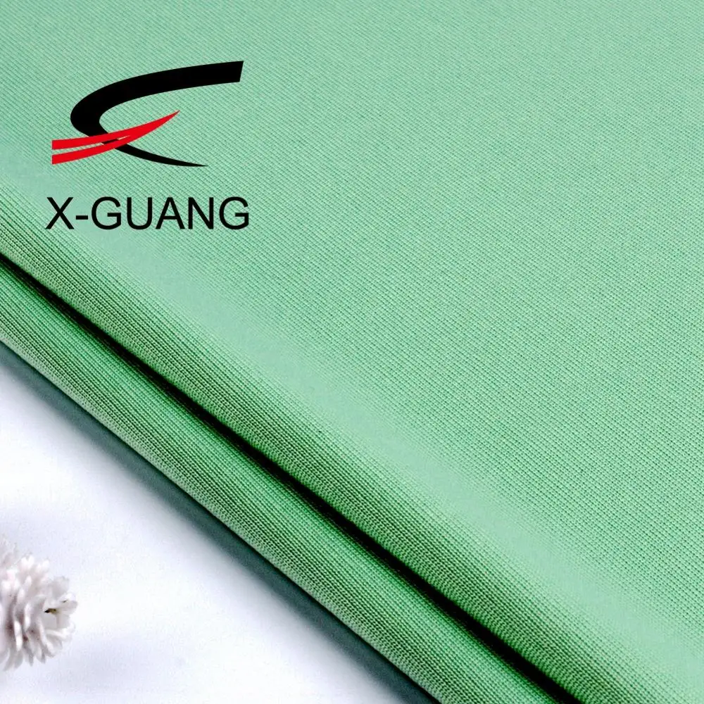 
100% Polyester Interlock Weft Knitting Textile Fabric For Sport Wear 
