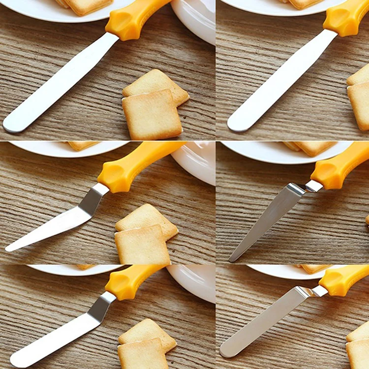 Set of 3 Stainless Steel Variety Icing Spatula