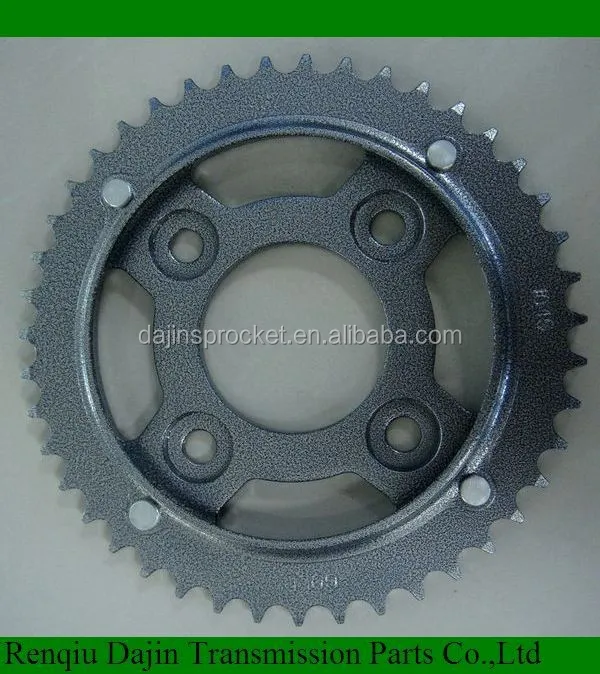 
Dajin 1023 motor cycle engine/motorcycle parts chain sprocket/suzuki ax100 parts 