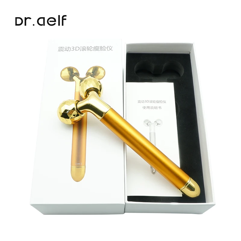 Wholesale Electric Anti-wrinkles beauty vibration Roller Face Massager