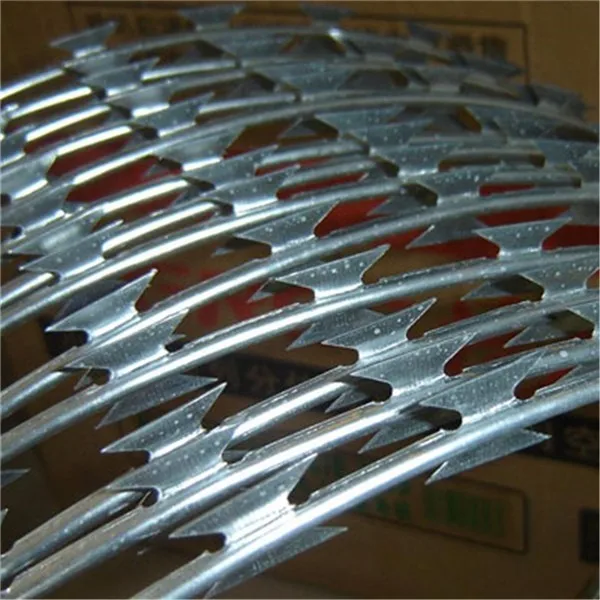 low price concertina razor barbed wire Stainless Steel PVC Galvanized Barbed Wire for Sale
