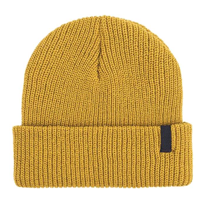 custom teenagers mens knitted slouch cuff beanie hats/ winter hats