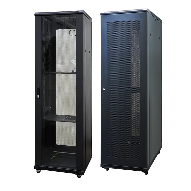 Factory price 14U 18U 19U 22U 27U 32U 37U 42U waterproof fireproof network server cabinet