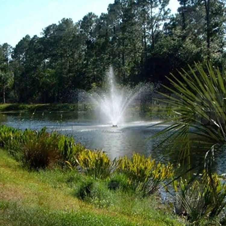 FREE DESIGN Flower Shape Pool Small Floating Portable Golf Course Water Fountain