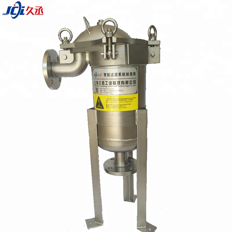 
Types of Cartridge Vegetable Oil Liquid Bag Filter Machine 