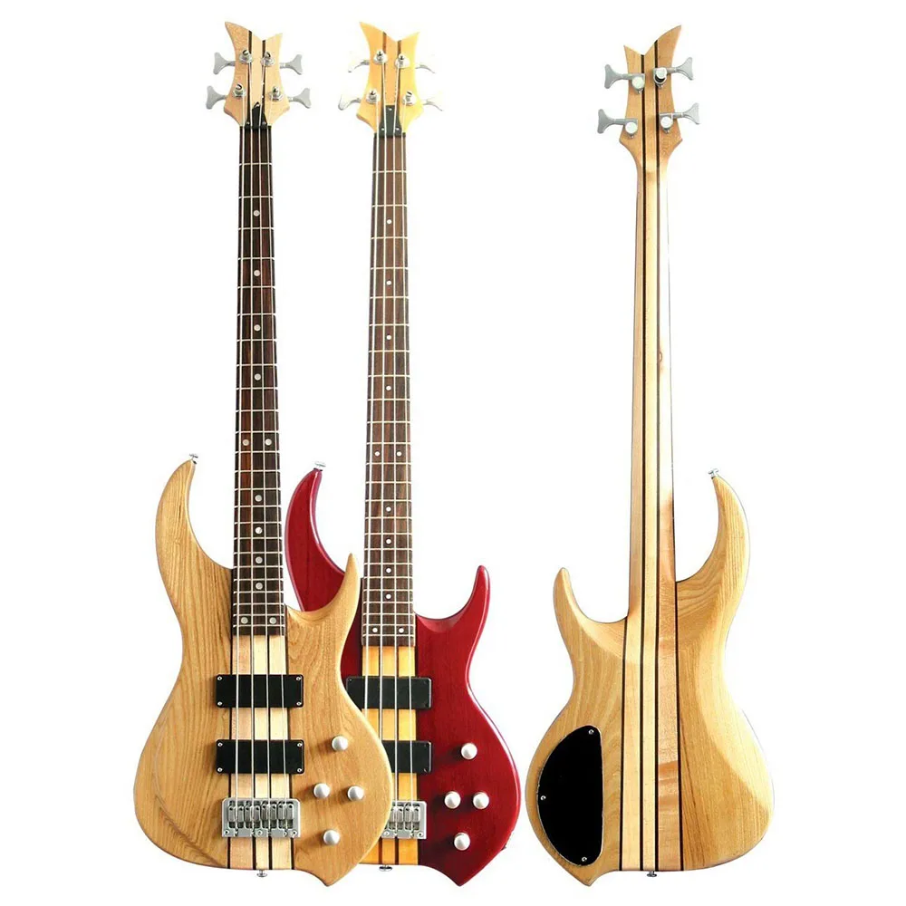 
 4 струны, 24 лада, электрическая бас-гитара с нашейником  