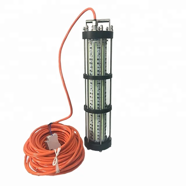 IP68 waterproof 2500W/3000W attracting best selling water powered led underwater fishing light
