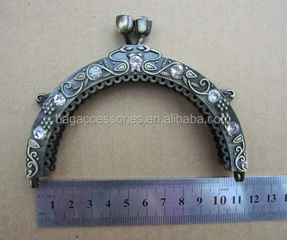 
vintage purse frames with diamond 