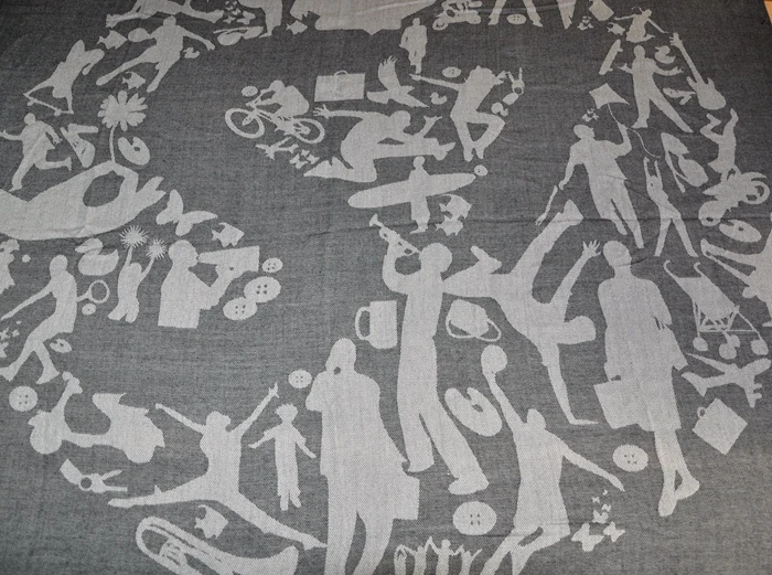 Hot Sale Woven Modacrylic Airline Blanket Fire Retardant Blanket Best Airplane Blanket