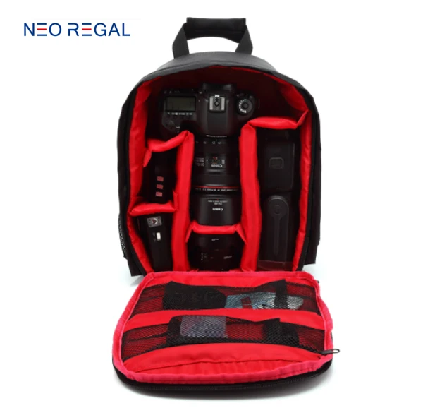 
China Supplier Wholesale Waterproof Large DSLR Travel Camera Bag Backpack 