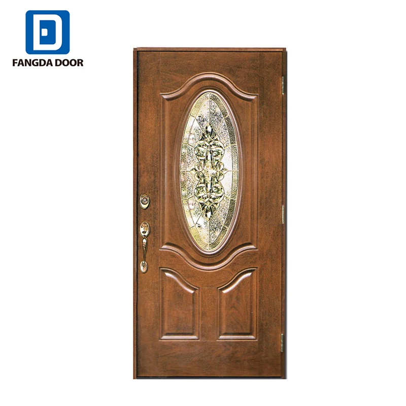 Fangda china supplier high quality custom front entry doors