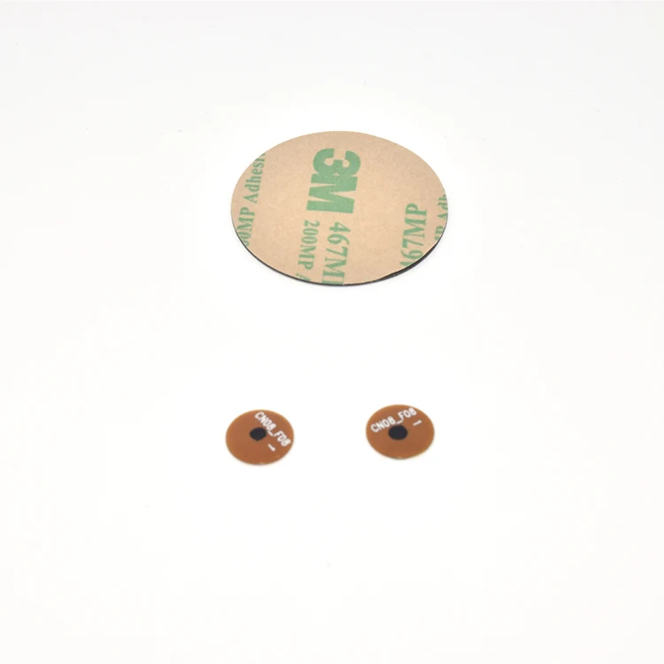 Mini Micro tiny small ferrite nfc213 label Dia 10mm 8mm FPC smaller RFID  tag anti-metal NFC stickers