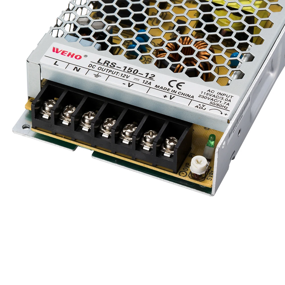 NEW model ultra thin LRS-150-24 110v 220v ac to dc 150w 24v smps
