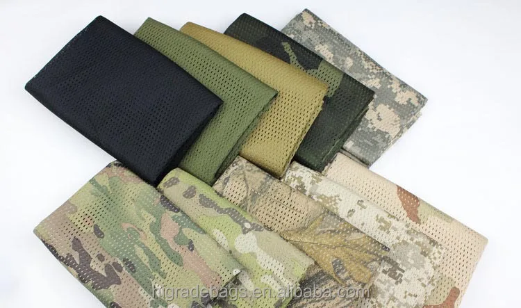 polyester camo net camouflage military scarf of A commando caul scarves