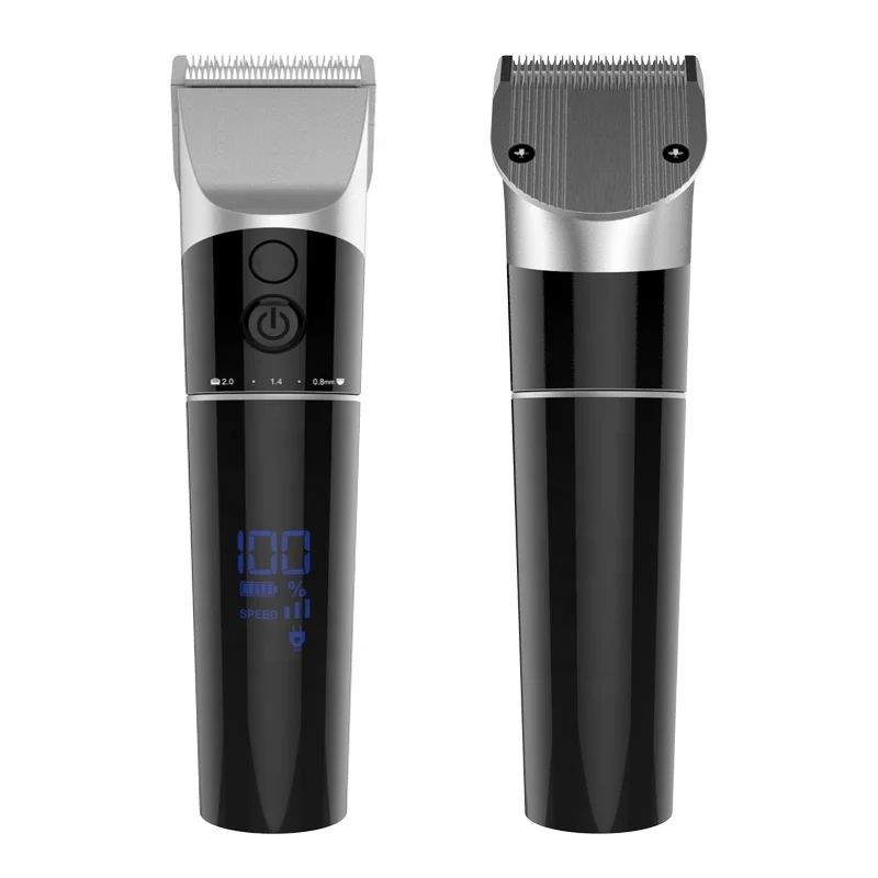 Digital LED Display Professional Hair Trimmer Rechargeable Electric Hair Clipper Hair Cut Machine JM-528